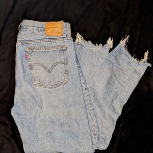 Levi Wedgie Jeans